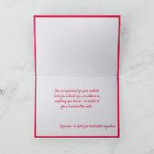 Carte Noël Bébé Animaux Père Noël Chapeau Noël Salutatio (Intérieur)