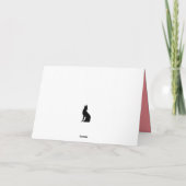 Carte Noël Bébé Animaux Pingouin voeux de vacances (Dos)