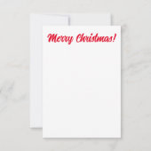 Carte Noël Boston Terrier Dolly (Dos)