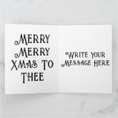 Carte Noël Charge Pullover De Noël Moche Drôle (Intérieur)