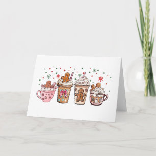 Carte Noël Chocolat Chocolat Chaud