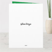 Carte Noël chrétien inspiré par l'Amérique africaine (Dos)