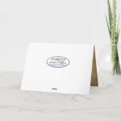 Carte Noël, Chrétien, Joie au monde, Cardinal, (Dos)