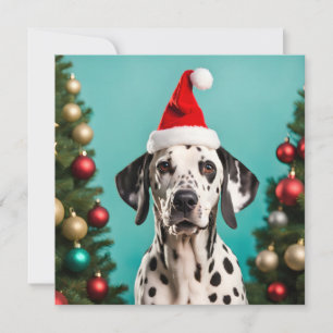 Carte Noël dalmate
