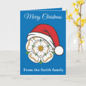 Carte Noël dans le Yorkshire (Fleur jaune)