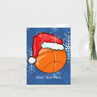 Carte - Noël de basket-ball