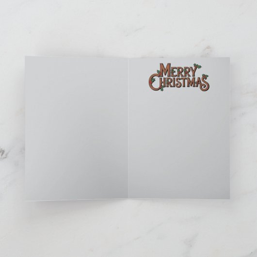 Carte Noël de la mère (Intérieur)