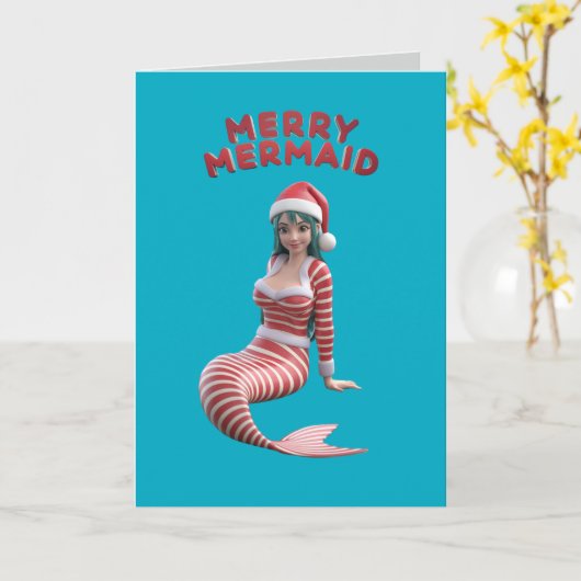 Carte Noël de la mère (Fleur jaune)