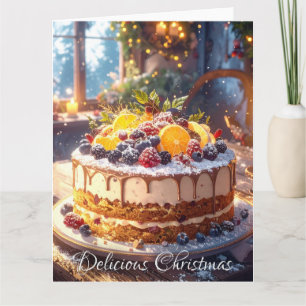 CARTE NOËL DÉLICIEUX