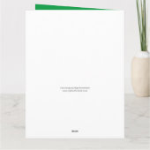 Carte Noël d'entreprise (Dos)