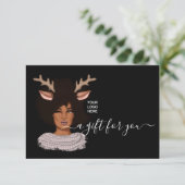 Carte Noël d'entreprise (Debout devant)