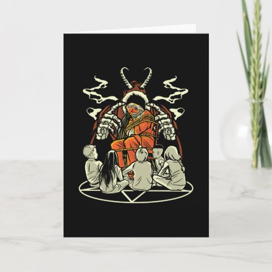 Carte Noël déplaisant (Devant)