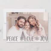 Carte Noël des fêtes (Devant)