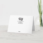 Carte Noël doré (Dos)