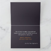 Carte Noël doux et doux (Intérieur)