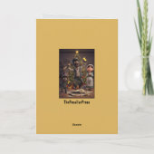 Carte Noël drôle (Dos)