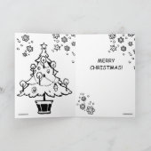 Carte Noël drôle Kamala (Intérieur)