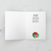 Carte Noël drôle Kamala (Intérieur)