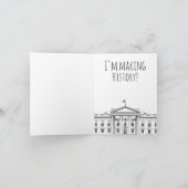 Carte Noël drôle Kamala : Ce Noël est l'Histoire (Intérieur)