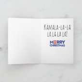 Carte Noël drôle Kamala : 'C'est la saison (Intérieur)