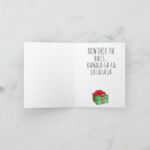 Carte Noël drôle Kamala : Noël est arrivé tôt (Intérieur)