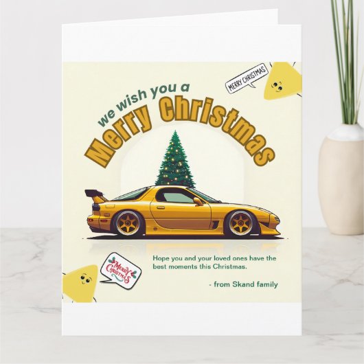 Carte Noël du chef-d'oeuvre du Rotary (Devant)