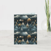 Carte Noël du paysage contemporain (Devant)