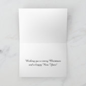 Carte Noël du Père Noël (Intérieur)