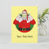 Carte Noël du Père Noël (Debout devant)