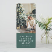 Carte Noël En Famille Joyeux Et Lumineux | Joyeux Fêtes (Debout devant)