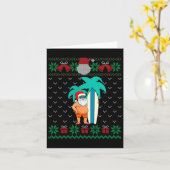 Carte Noël En Juillet (Fleur jaune)