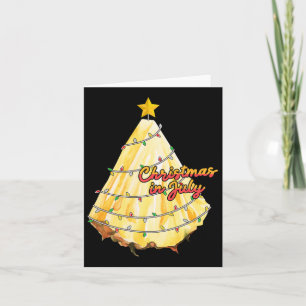Carte Noël En Juillet Ananas Noël Arbre Été