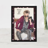 Carte Noël est tout simplement bizarre... (Devant)