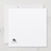 Carte Noël et le Nouvel An dormir petite souris (Dos)