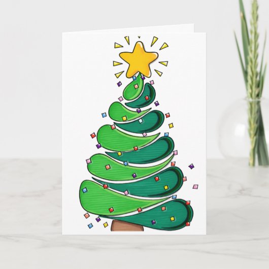 Carte Noël Fantaisiste (Devant)