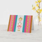 Carte Noël Festif Nutcracker (Fleur jaune)