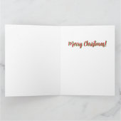 Carte Noël Funny Novelty NAUGHTLIST HALL DE LA FAME (Intérieur)