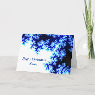 Carte Noël glacé