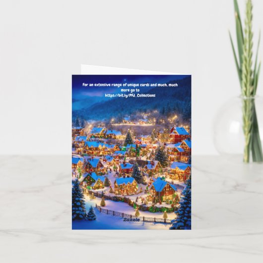 Carte Noël Happ-Bee. (Dos)