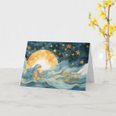 Carte Noël Heavenly Sleep (Fleur jaune)