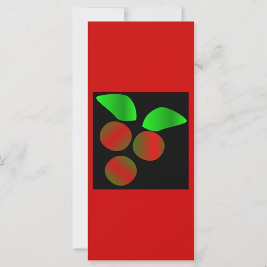 Carte Noël Holly III (Devant)