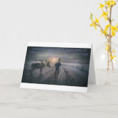 Carte Noël Inspirant (Fleur jaune)