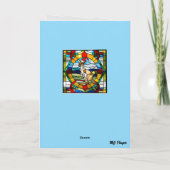 Carte Noël kangourou (Dos)