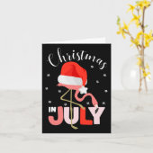 Carte Noël Le 5 Juillet (Fleur jaune)