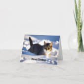 Carte Noël Meowy (Devant)