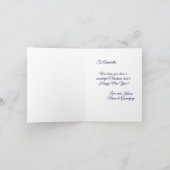 Carte Noël mignon Unicorn voeux de vacances (Intérieur)