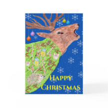 Noël Nature Cerf