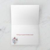 Carte Noël Neige meilleur ami que toi (Intérieur)