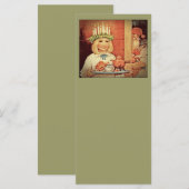 Carte Noël Nisse et Lucia Day Karin (Devant / Derrière)