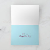 Carte Noël / Nouvel An (Intérieur)